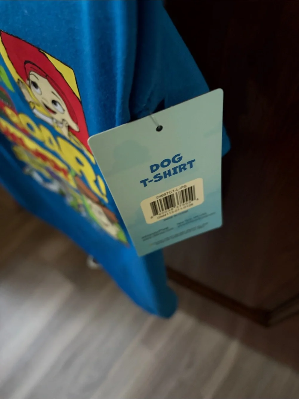 Toy Story dog shirt
